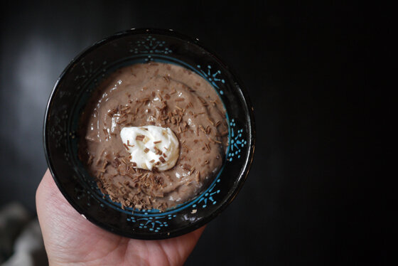 Vegan Chocolate Peanut Butter Pudding Recipe | Didn't I Just Feed You