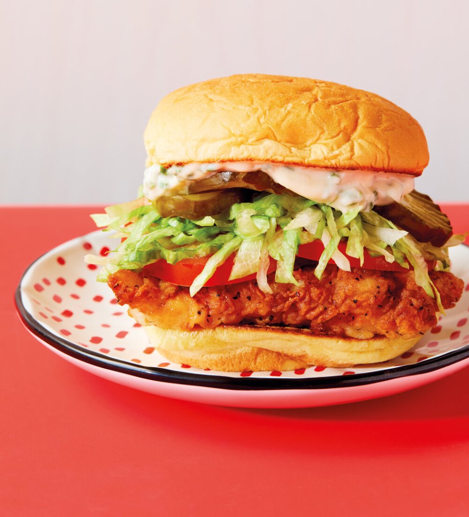 Stacie's Fast-Food Style Fried Chicken Sandwich from the Winner! Winner! Chicken Dinner cookbook | Didn't I Just Feed You