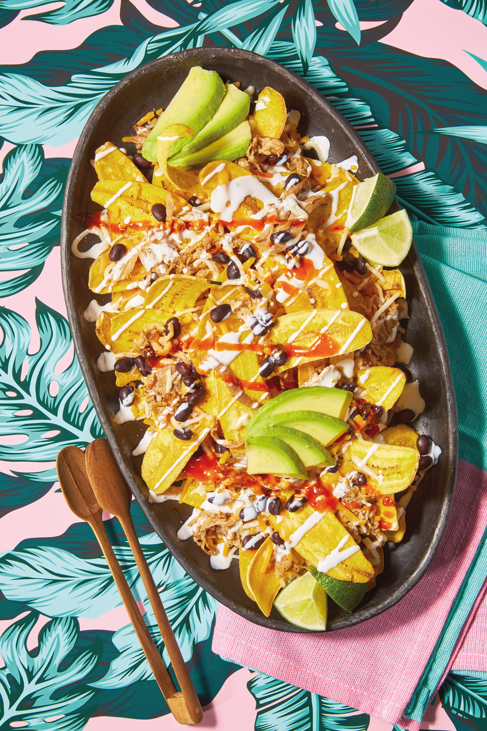 Plantain Nachos recipe from the Nachos for Dinner cookbook by Dan Whalen | Didn't I Just Feed You podcast