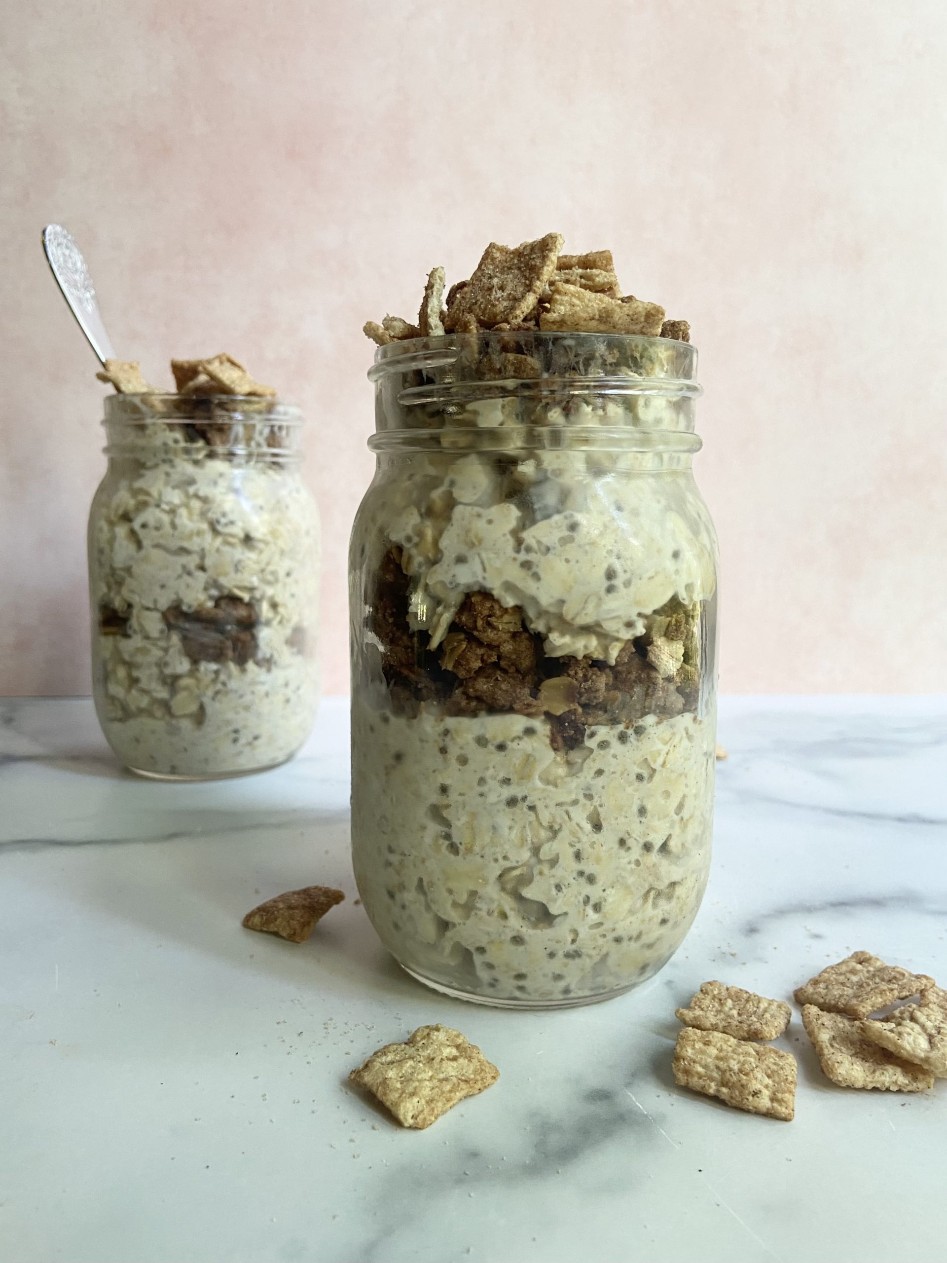 Cinnamon Toast Crunch Overnight Oats recipe | Didn't I Just Feed You podcast