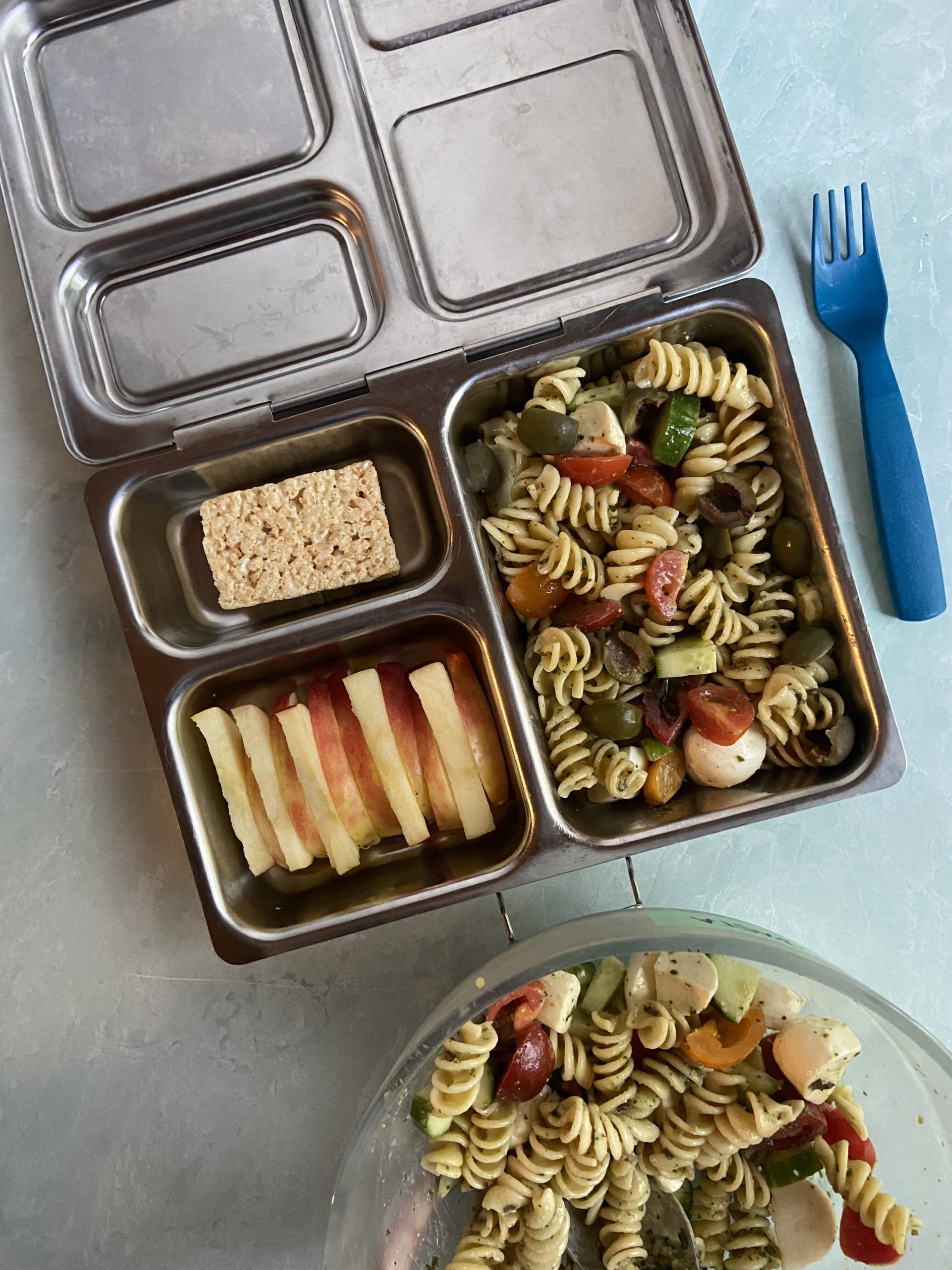 Pesto Pasta Salad: easy dinner or lunchbox meal | Didn't I Just Feed You podcast