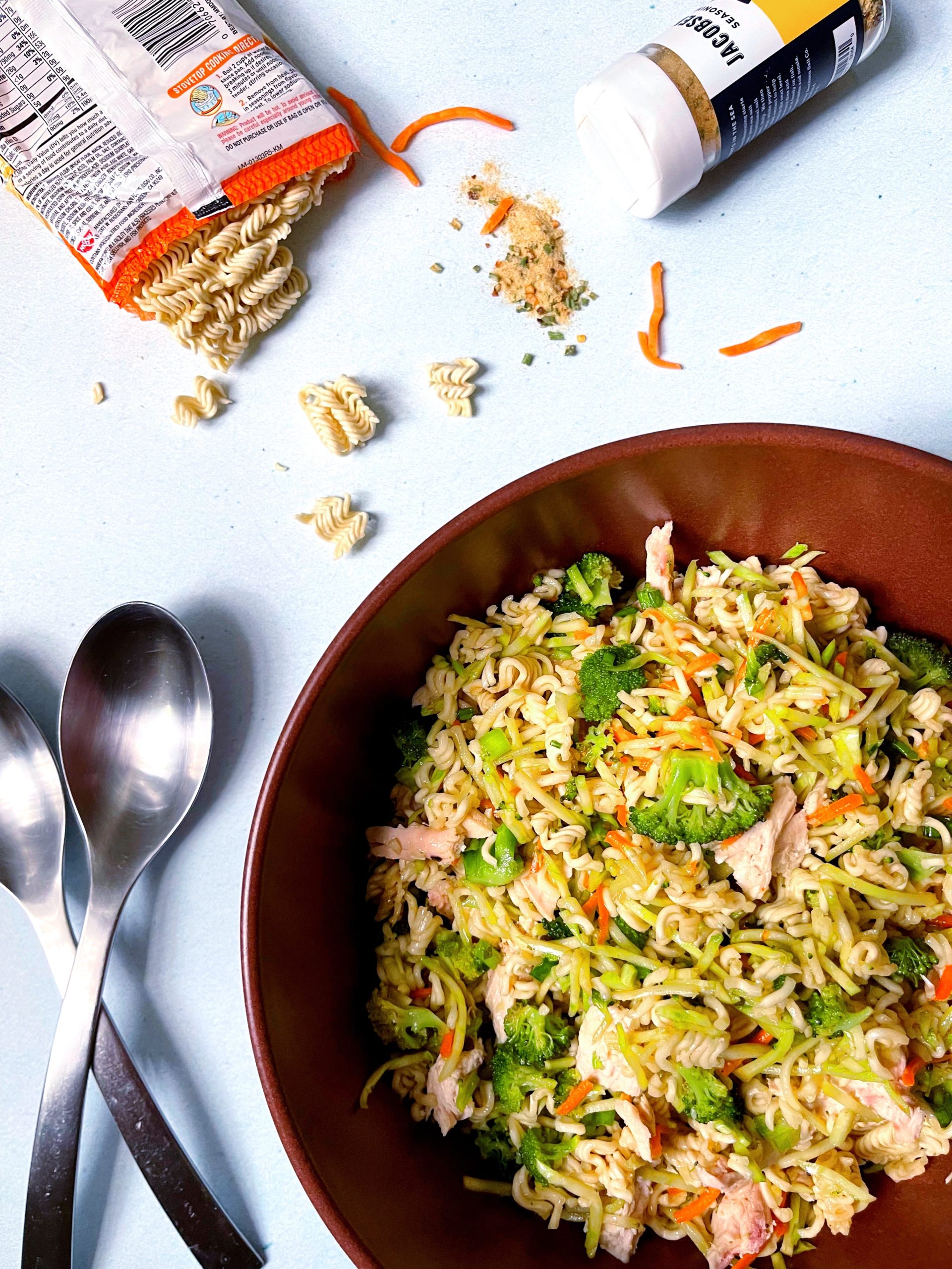 Summer dinner idea: Ramen Salad | Didn't I Just Feed You Podcast