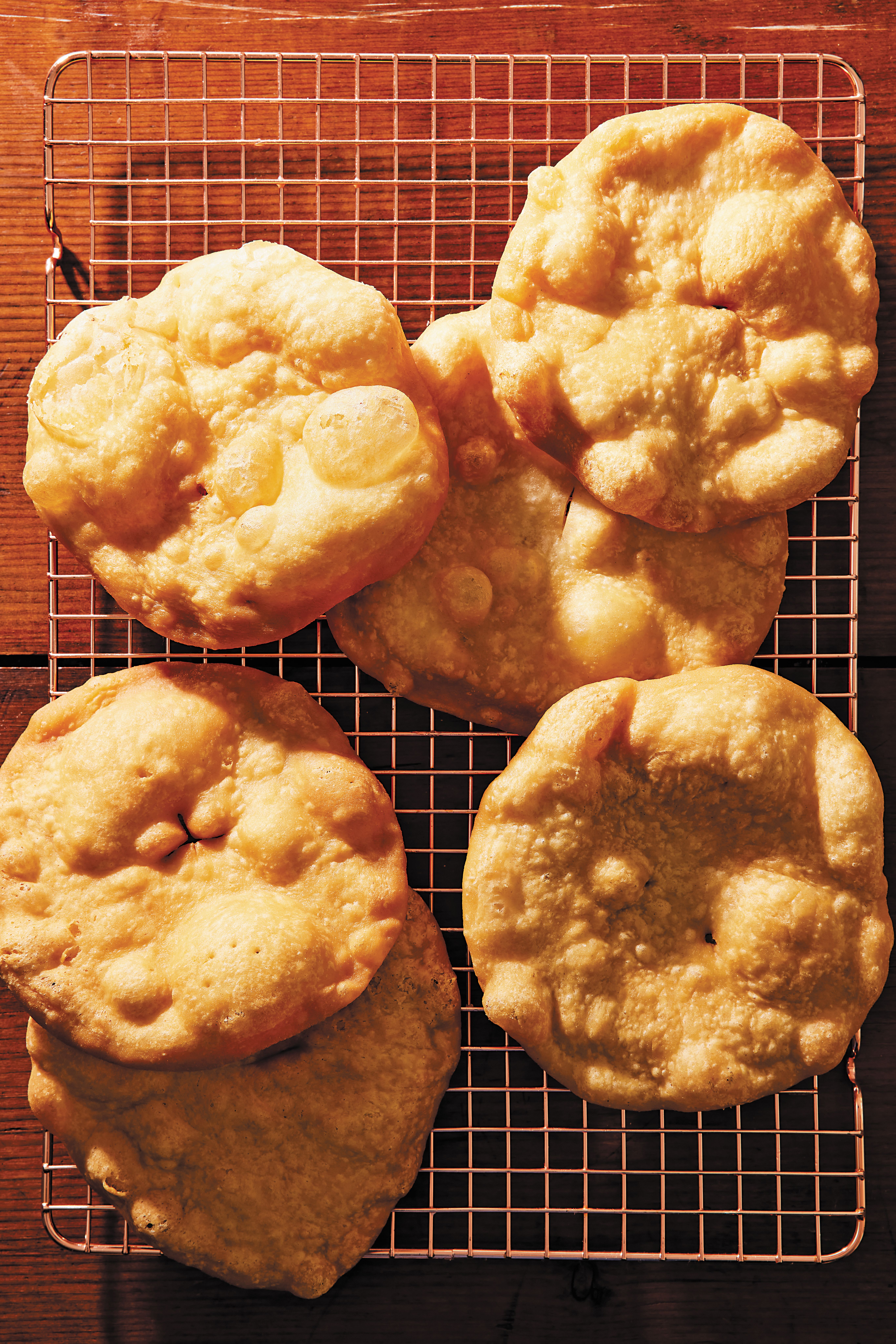 Frybread recipe from Savory Baking by Erin McDowell | Didn't I Just Feed You podcast