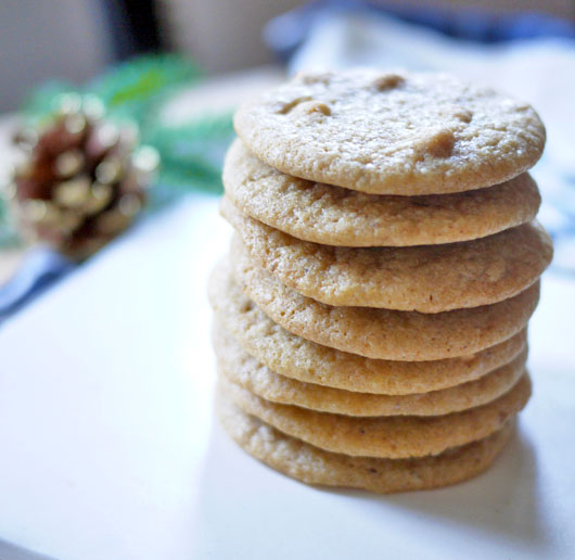 Holiday cookie recipe! Crispy, Chewy Nutmeg Butterscotch Cookies | Didn't I Just Feed You podcast